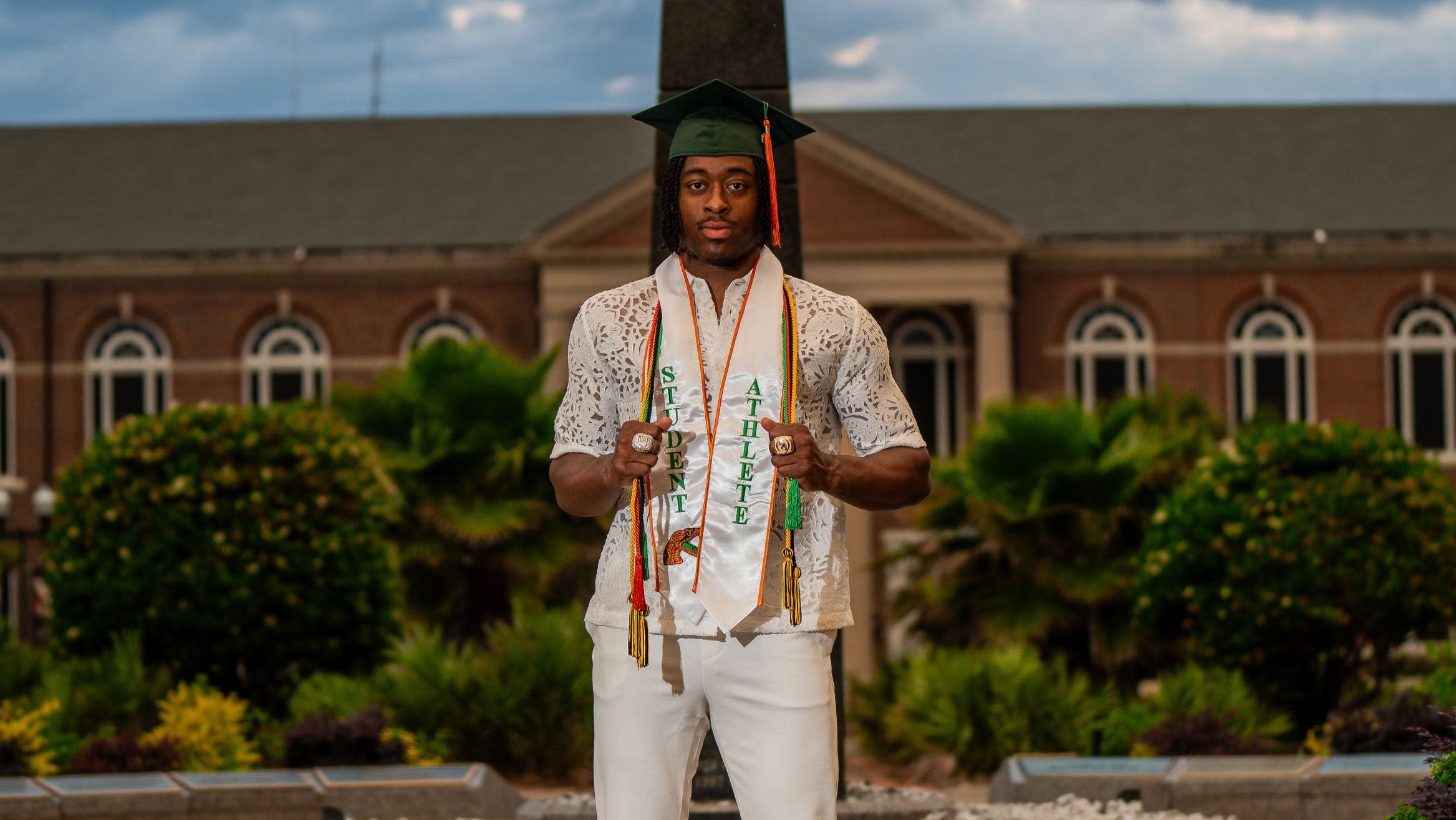 'Destined': Tyrese Gibson-Battles graduates Summa Cum Laude with FAMU football's highest GPA