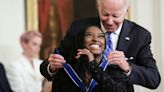 Simone Biles 'Shocked' And 'Honored' After Receiving The Presidential Medal Of Freedom