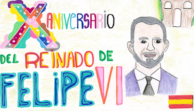 Los 1.500 dibujos de Felipe VI que conmemoran su 10º aniversario en Ronda, Málaga