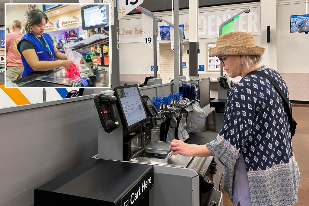 Walmart to remove self-checkout counters from store where theft has gotten ‘very scary’