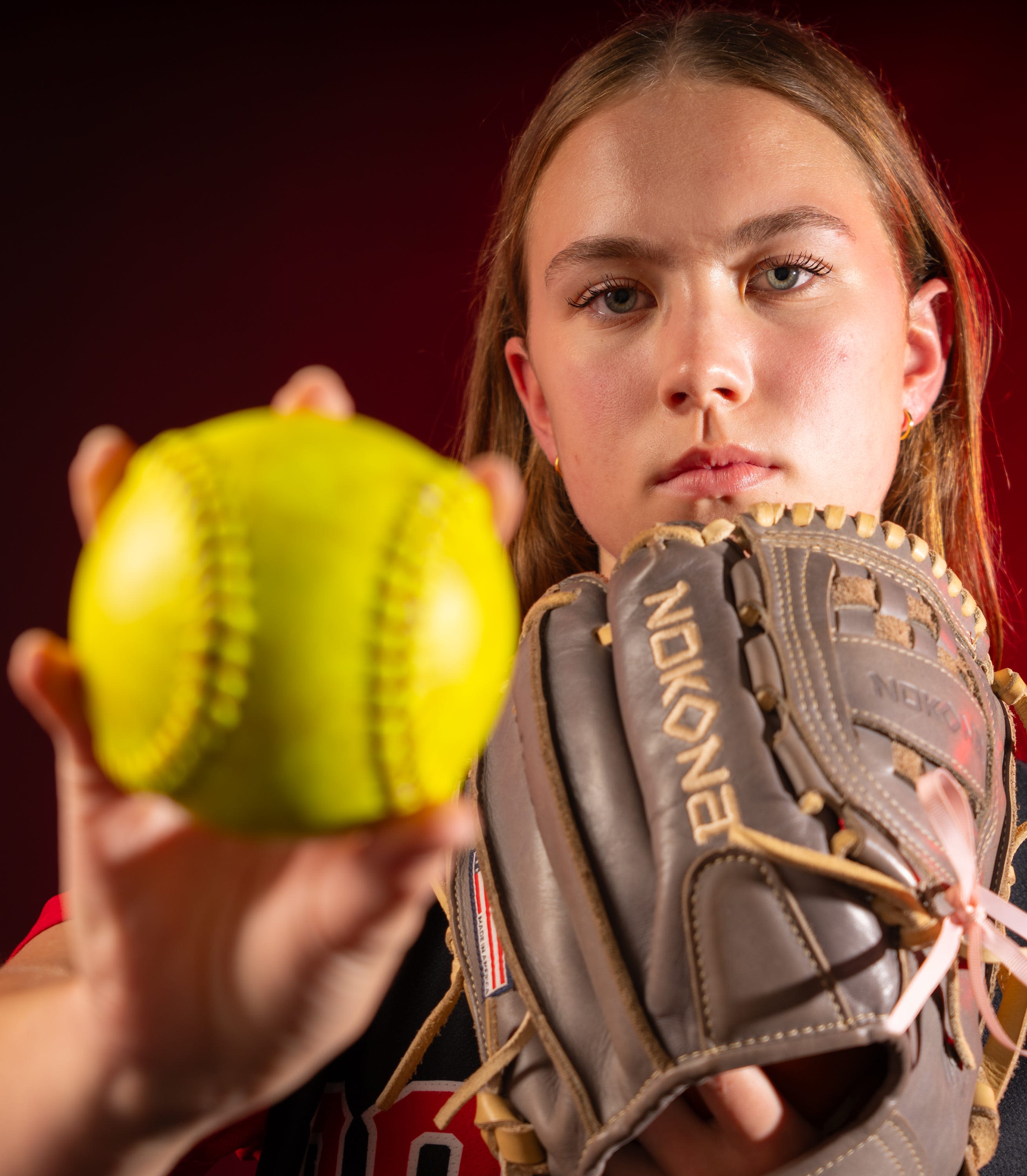 Bowie pitcher Kate Bookidis' passions include softball, math, astronomy and Fleetwood Mac