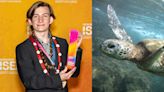This high schooler won $10,000 because he saw a mysterious outbreak killing sea turtles in his Hawaii hometown and decided to do something about it