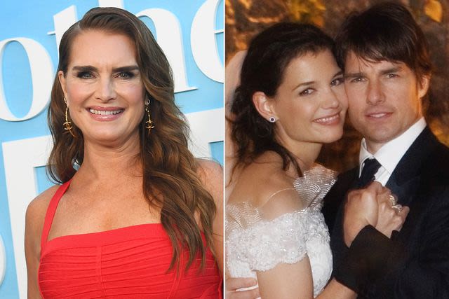 Brooke Shields accepted Tom Cruise and Katie Holmes' wedding invite on the condition that she wasn't the 'something old'