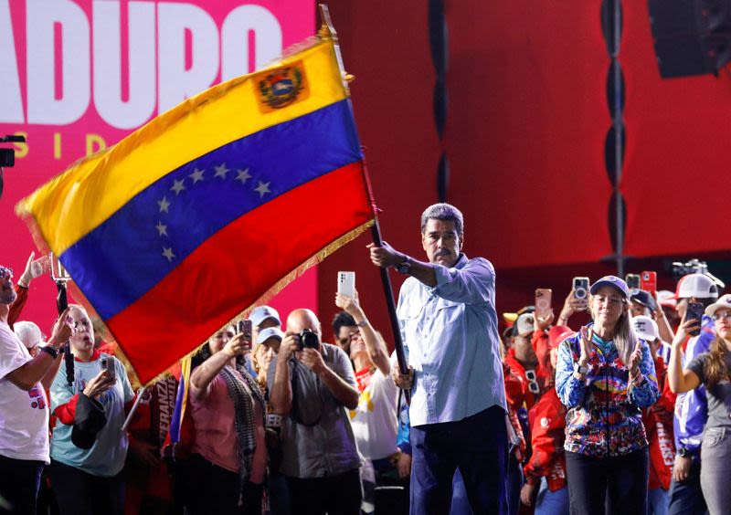 Venezuela's Maduro says re-election is triumph of peace and stability