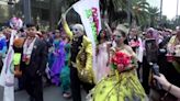 'Zombies' take over Mexico City in annual parade for the walking dead