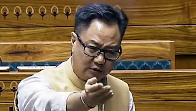 Nobody Can Expect To Escape: Kiren Rijiju On Notice Against Rahul Gandhi In Lok Sabha