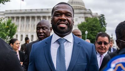 50 Cent Takes a Surprise Trip to Capitol Hill to Advocate for Black Entrepreneurs: 'Feels Really Good'