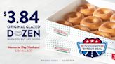 This is Krispy Kreme's Special Offer for Memorial Day 2024 - Revista Merca2.0 |