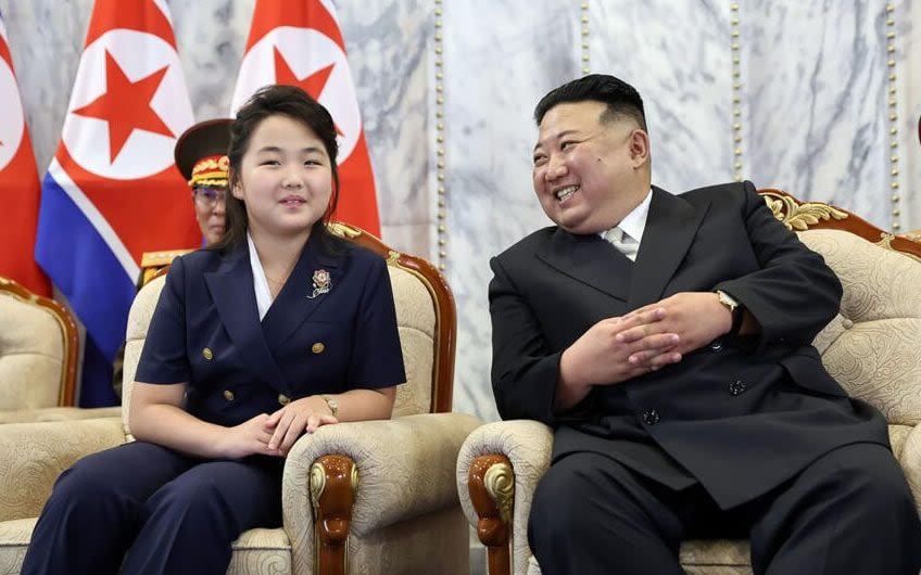 Kim Jong-un ‘training’ daughter to be his successor
