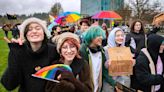 Hundreds gather in Olympia for national ‘Trans Day of Visibility’