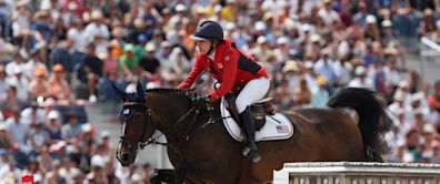 US equestrian jumping team wins silver in second straight Olympics