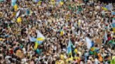 Some 55,000 protest on Spain's Canary Islands against mass tourism