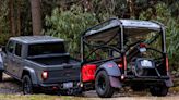 Haul Big Toys and Sleep 4 in Lightweight Off-Road Trailer: SylvanSport GOAT