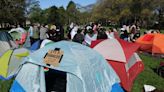 Pro-Palestine encampment sets up on University of Victoria campus