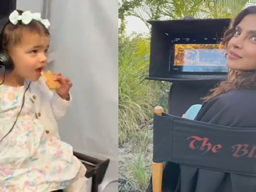 Priyanka Chopra’s ‘working Saturday’ on The Bluff set is all about stunts, injuries and cute moments with daughter Malti; WATCH