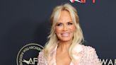 Kristin Chenoweth wore 2 non-traditional pink wedding dresses with oversized bows because she 'never thought' she'd get married