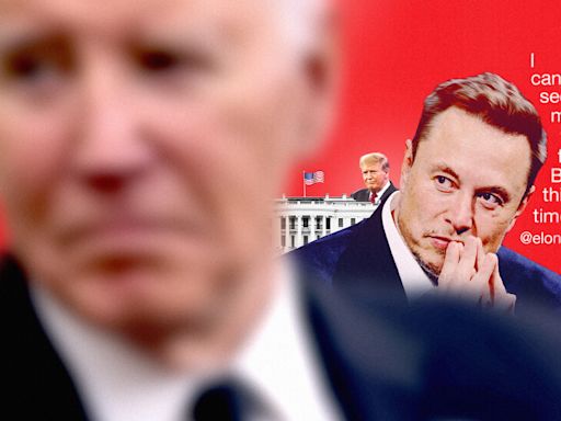 Elon Musk Ramps Up Anti-Biden Posts on X