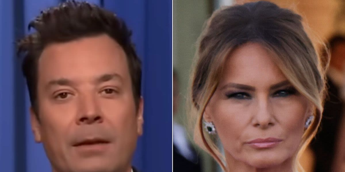 Jimmy Fallon Spots Telltale Sign Melania Trump Is Not ‘Fine’ After Guilty Verdict