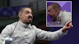 Watch fencer scream thinking he'd won... before ref awards victory to opponent