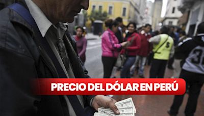 Precio del dólar hoy en el Perú: cuál es el tipo de cambio para este 24 de abril