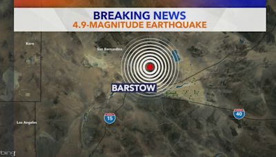 Magnitude 4.9 earthquake rattles Southern California