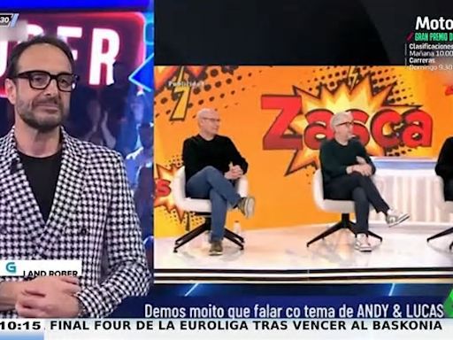 Después de salir en Aruser@s, Roberto Vilar vuelve a criticar a Andy y Lucas: "Van a acabar siendo Andy y Pupas"