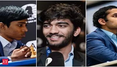 R Praggnanandhaa, Arjun Erigaisi, and D Gukesh: Indian Chess makes history with three players in World top 10, four in top 11 - The Economic Times