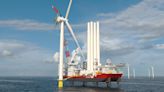 Dominion’s offshore wind construction vessel, named after Greek sea monster, moves to the water