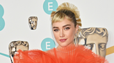 Florence Pugh just wore a flowing dress to this year's BAFTAs