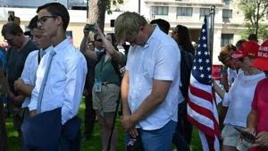 Trump appears at convention with bandaged ear after shooting | FOX 28 Spokane