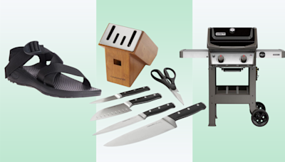 Today's best sales: Self-sharpening Calphalon knives, a Weber grill and more