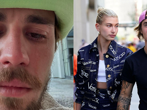 Hailey Bieber Labels Husband Justin A 'Pretty Crier' After He Posted 'Worrying' Crying Selfies