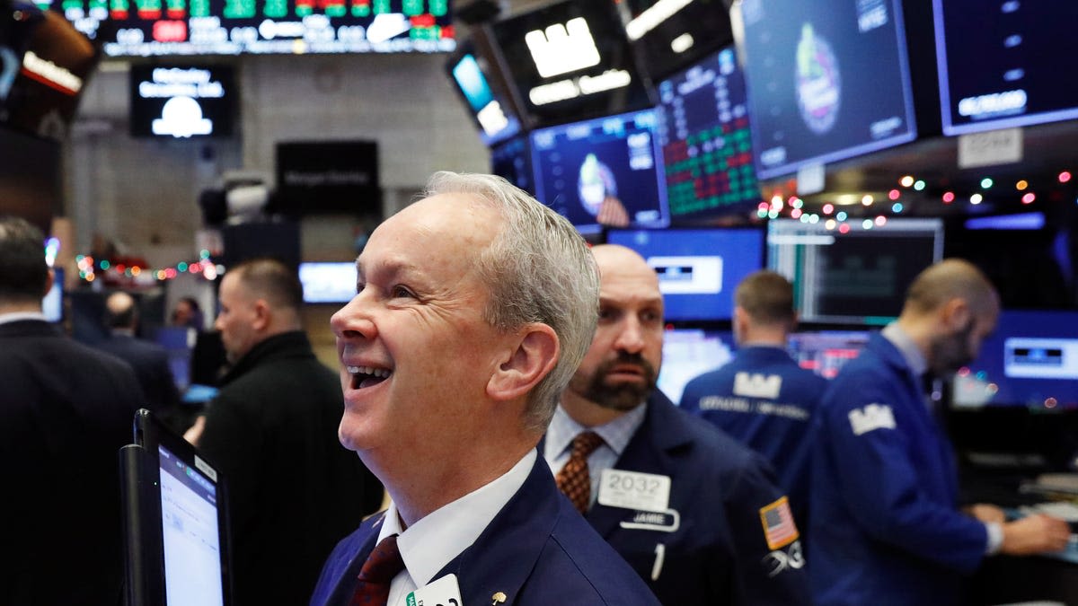 The Dow jumps 435 points because less job growth means more hope for interest rate cuts