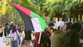 Pro-Palestinian demonstrators set up encampment at Sacramento State in protest of Israel