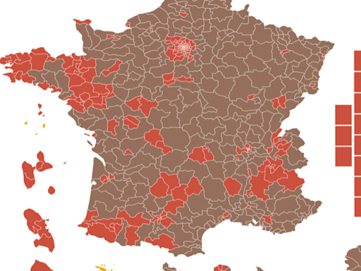 Législatives 2024 : la carte des résultats des européennes par circonscription et ce qu’elle révèle