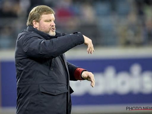 KAA Gent-coach Hein Vanhaezebrouck is onder de indruk van een van zijn spelers: "Hij heeft overal zijn plaats bij een topteam"