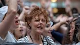 Susan Sarandon praised for her arrest in New York while protesting for tipped workers