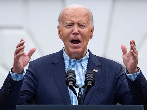 Biden bungles Trump diss at Fourth of July event for military families