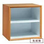 AS DESIGN雅司家具-愛黛兒原木色疊疊樂一體成型棚板櫃-36x30x36cm(三色可選)