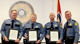 Deputies presented Commendations after rescuing children from a house fire