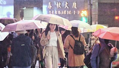 週二大雨炸全台 北台灣降溫稍涼