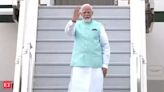 PM Modi lands in Russia for first visit since Ukraine offensive - The Economic Times