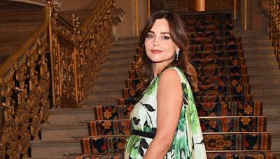 Doctor Who's Jenna Coleman shows off baby bump in topless Instagram