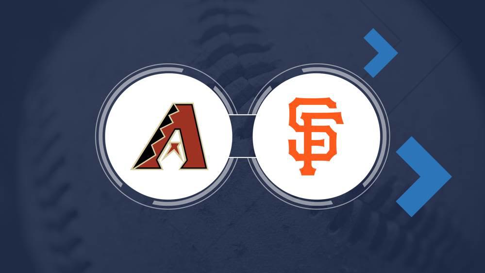 Giants vs. Diamondbacks TV Channel and Live Stream Info for June 4