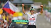 Tadej Pogačar wins stage 4 duel with Jonas Vingegaard to reclaim yellow at the Tour de France