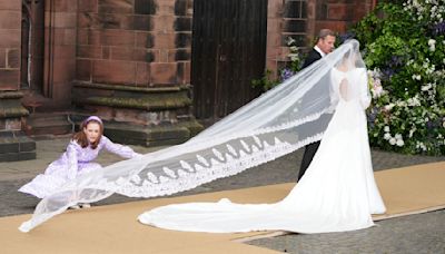 Prince William is usher at wedding of aristocrat the Duke of Westminster