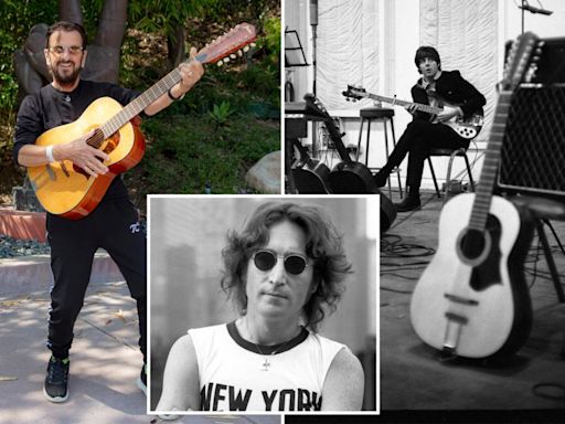 John Lennon’s long-lost guitar could fetch $800K at auction