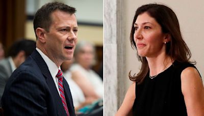 Former FBI officials Peter Strzok and Lisa Page reach settlement with DOJ over release of their text messages