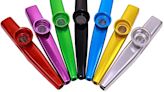 Fartime 7 Pcs Metal Kazoos With 20Pcs Kazoo Flute Diaphragms, Now 10% Off