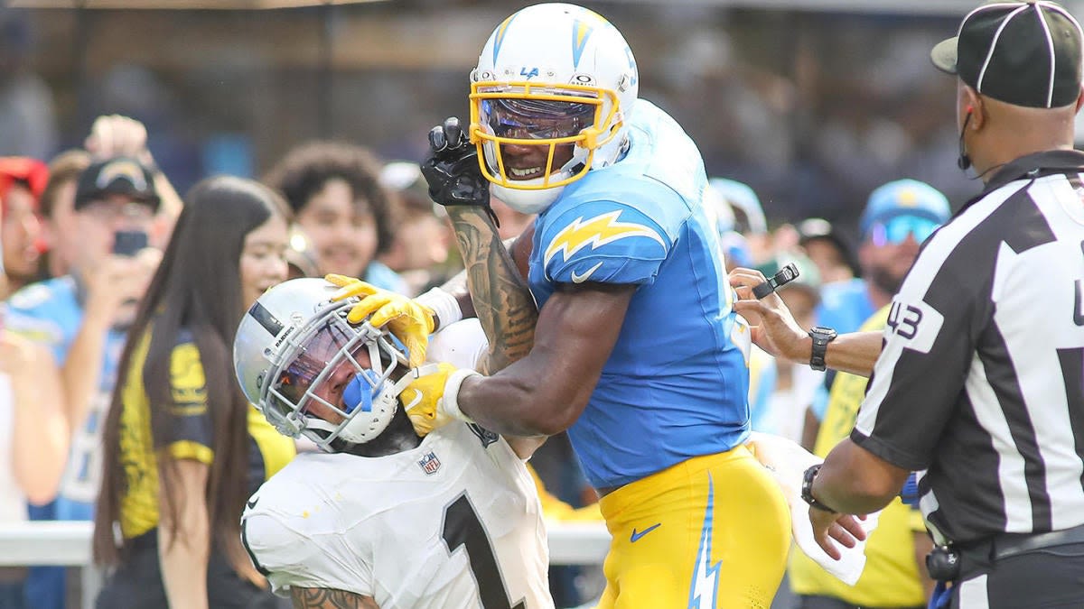 NFL hands down multiple fines in Week 1, including four from Raiders-Chargers skirmish, per reports